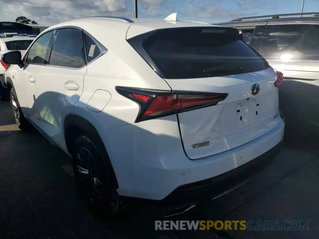 3 Photograph of a damaged car JTJSARBZ0M2201281 LEXUS NX 2021