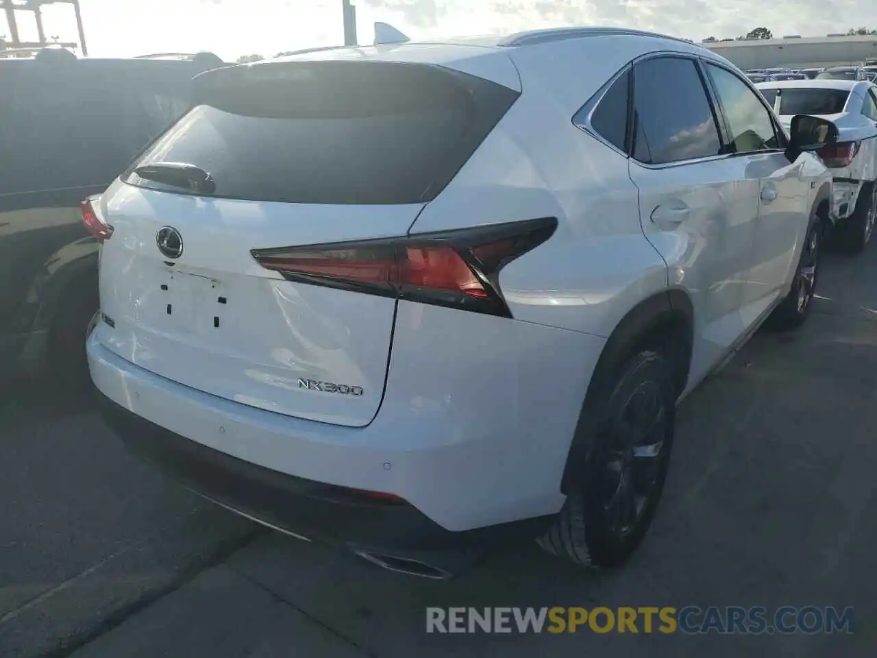 4 Photograph of a damaged car JTJSARBZ0M2201281 LEXUS NX 2021