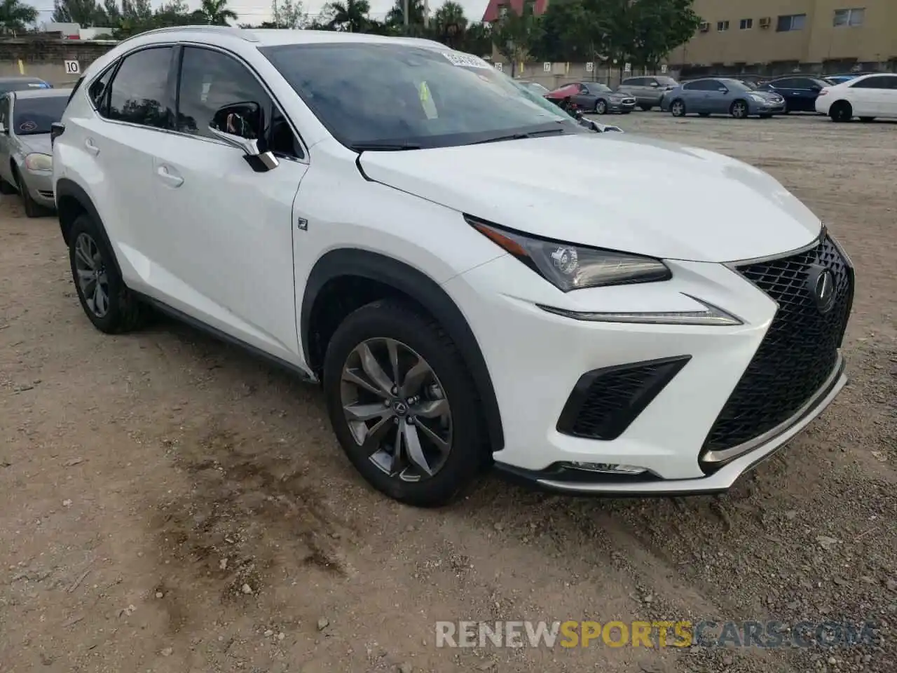 1 Photograph of a damaged car JTJSARBZ0M2202981 LEXUS NX 2021