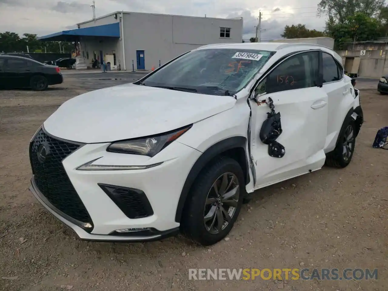 2 Photograph of a damaged car JTJSARBZ0M2202981 LEXUS NX 2021