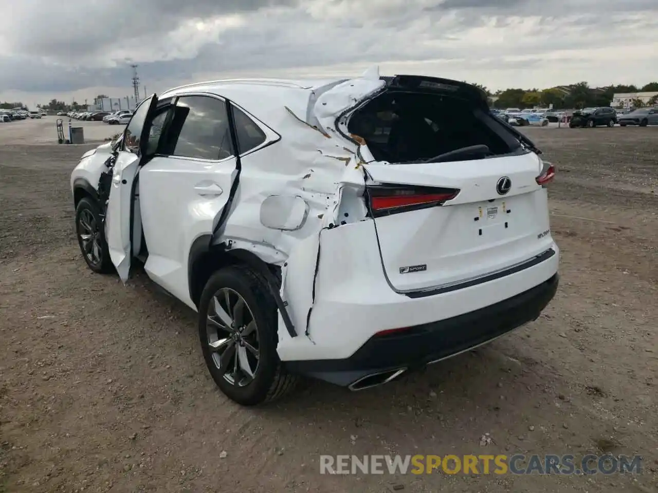 3 Photograph of a damaged car JTJSARBZ0M2202981 LEXUS NX 2021