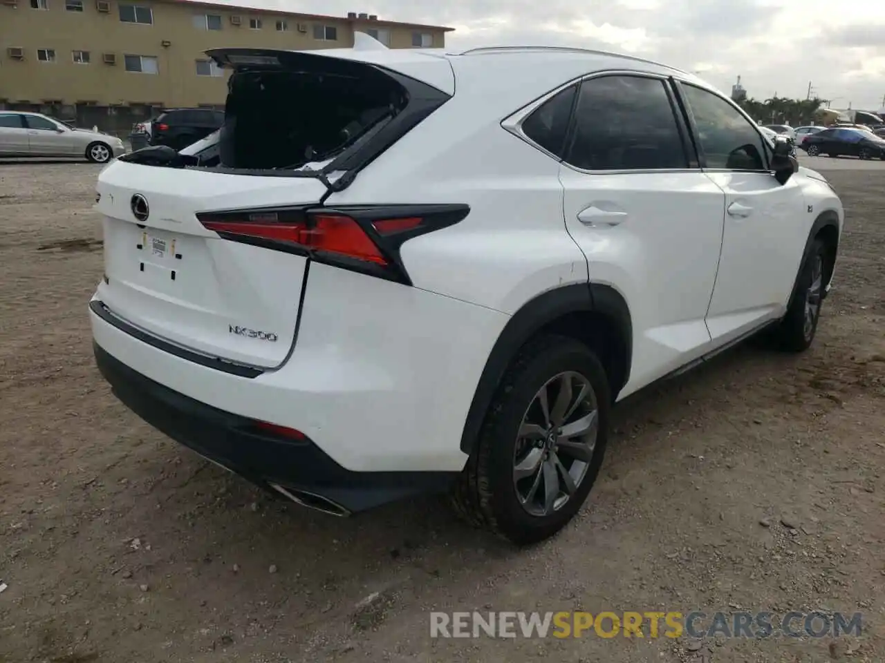 4 Photograph of a damaged car JTJSARBZ0M2202981 LEXUS NX 2021