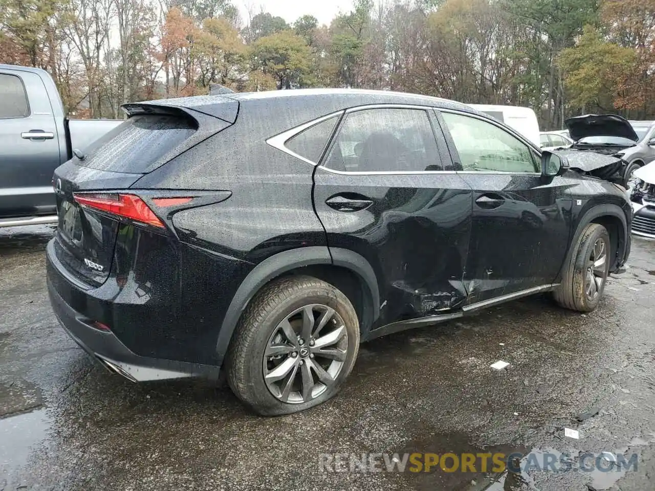 3 Photograph of a damaged car JTJSARBZ1M2179534 LEXUS NX 2021