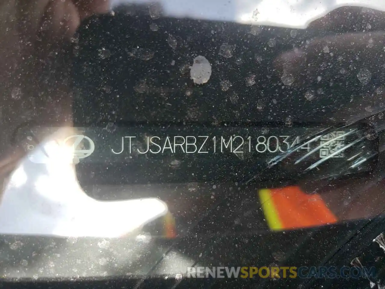 10 Photograph of a damaged car JTJSARBZ1M2180344 LEXUS NX 2021