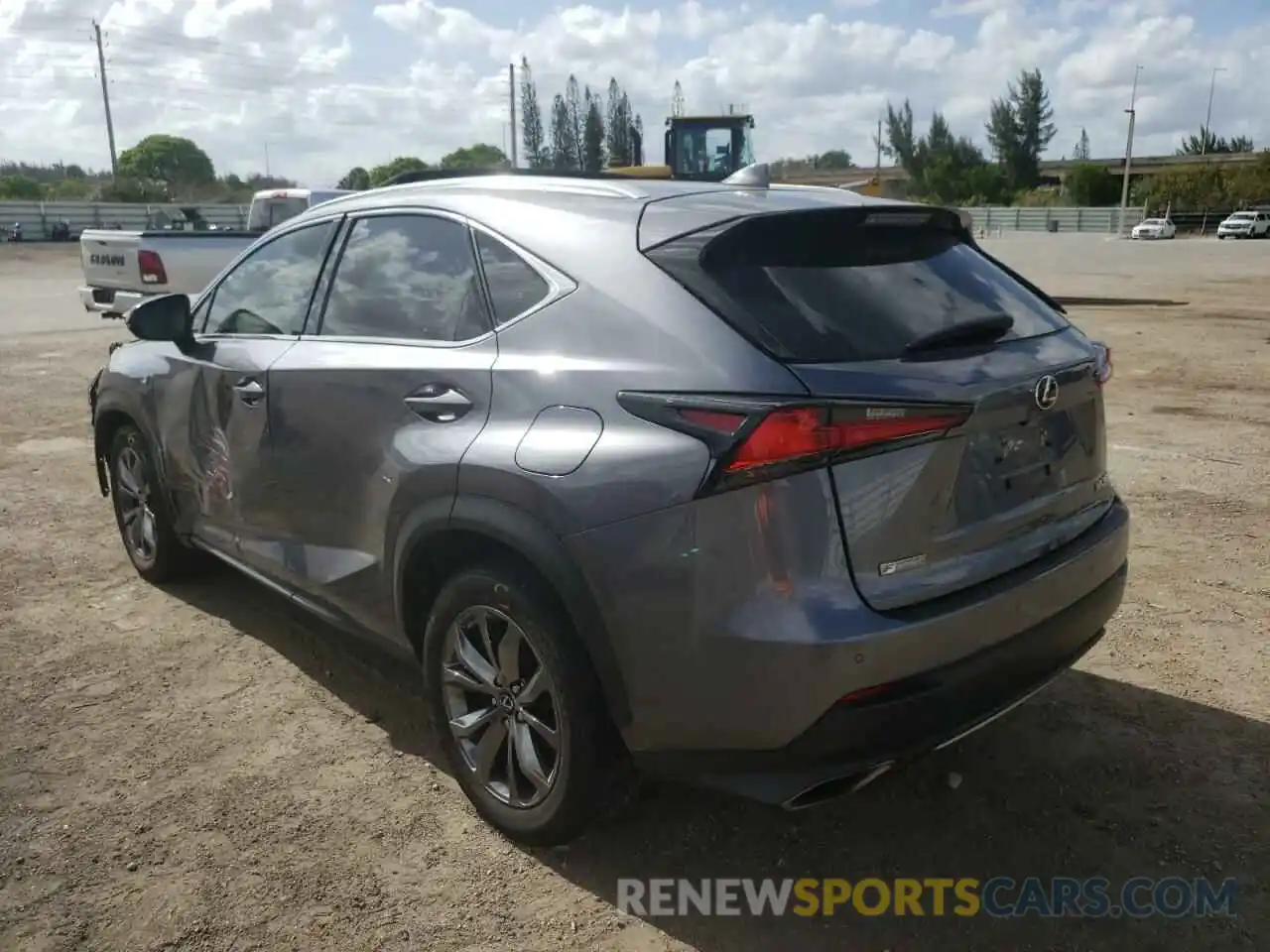 3 Photograph of a damaged car JTJSARBZ1M2180344 LEXUS NX 2021