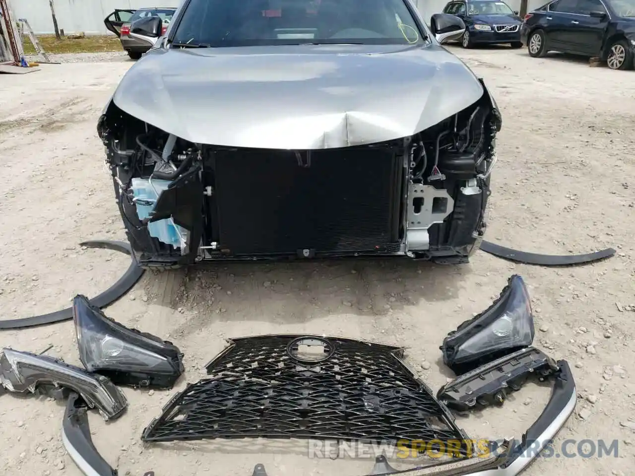 9 Photograph of a damaged car JTJSARBZ1M2185995 LEXUS NX 2021