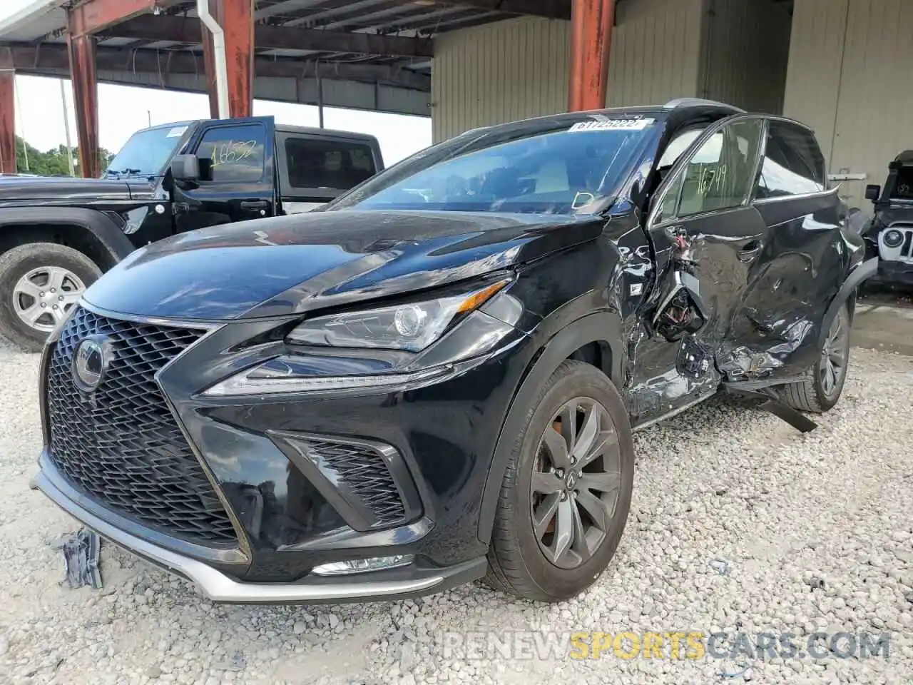 2 Photograph of a damaged car JTJSARBZ1M2188170 LEXUS NX 2021