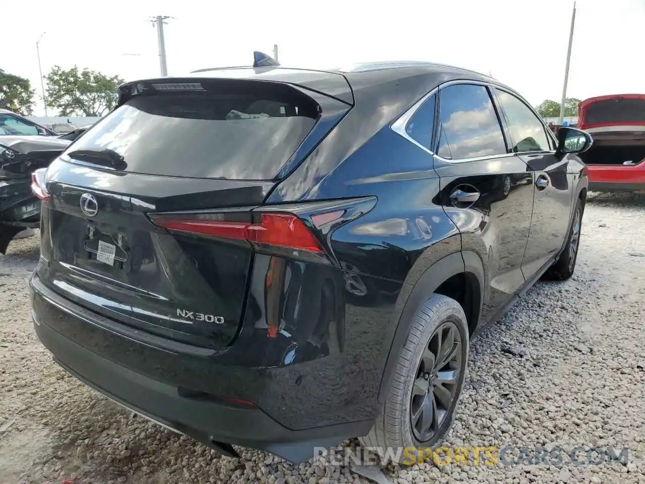 4 Photograph of a damaged car JTJSARBZ1M2188170 LEXUS NX 2021