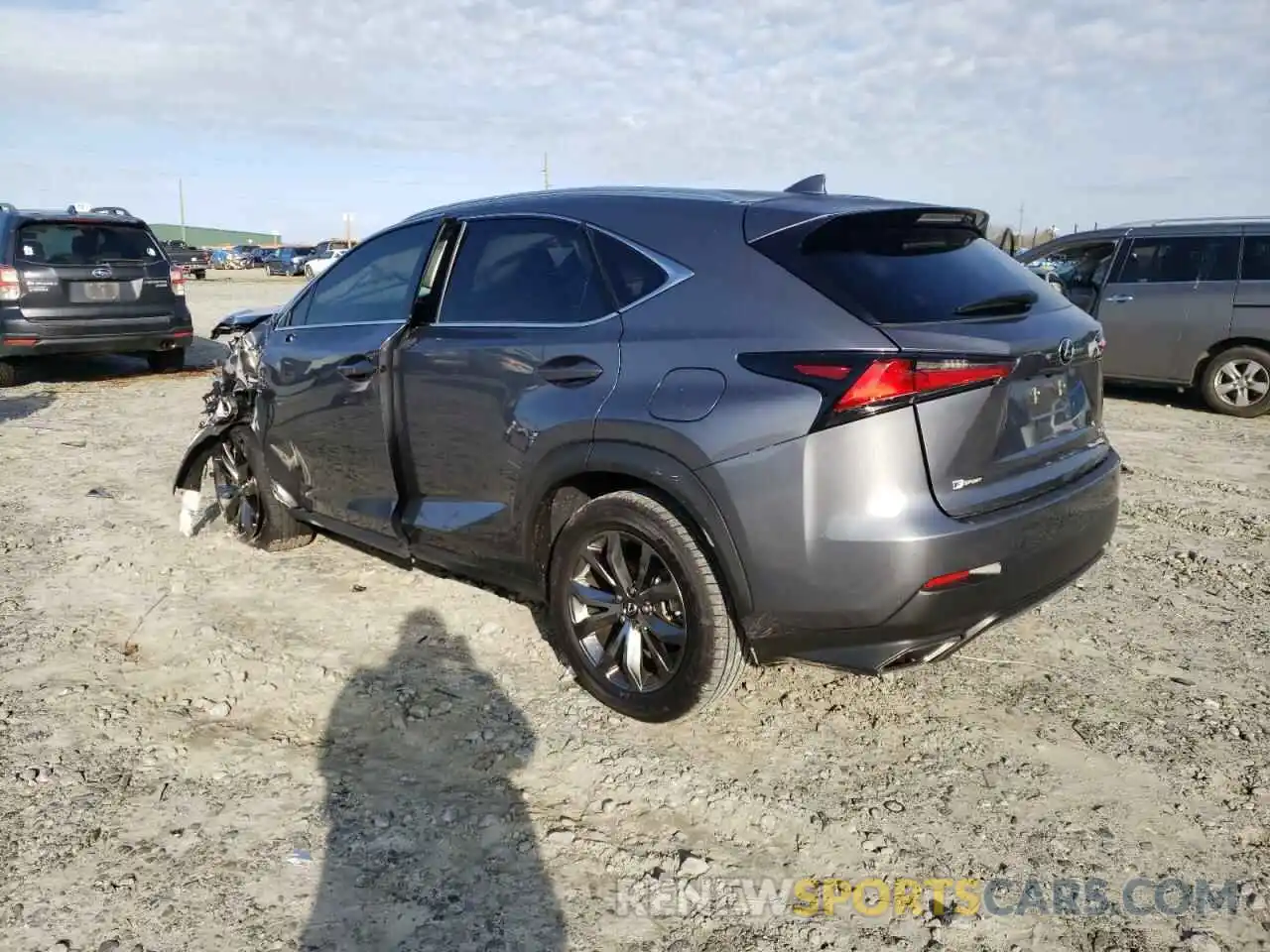 3 Photograph of a damaged car JTJSARBZ1M2190954 LEXUS NX 2021