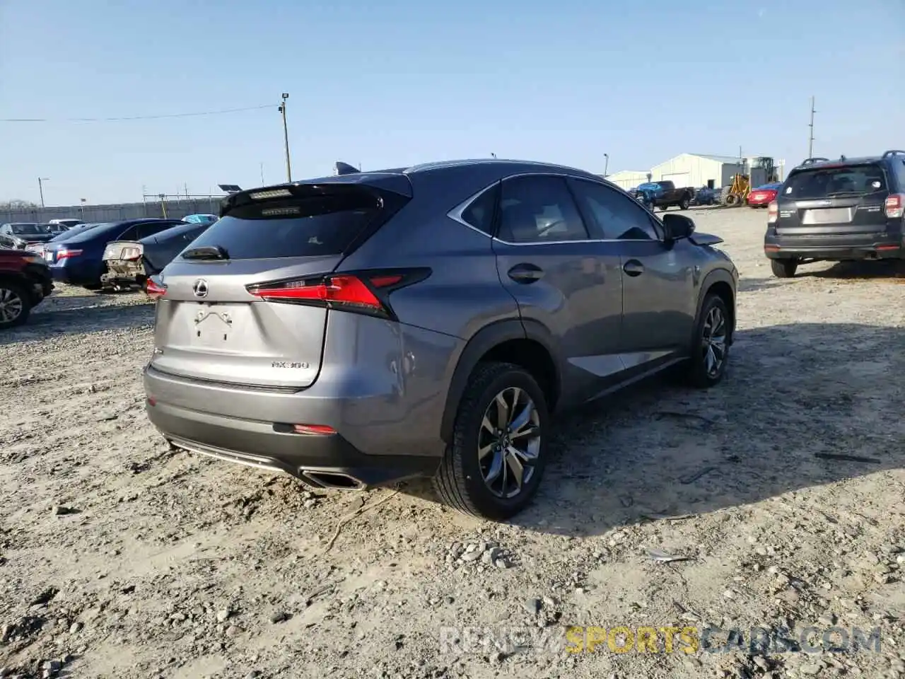 4 Photograph of a damaged car JTJSARBZ1M2190954 LEXUS NX 2021