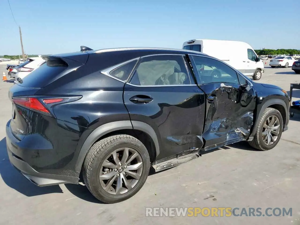 3 Photograph of a damaged car JTJSARBZ1M2191862 LEXUS NX 2021