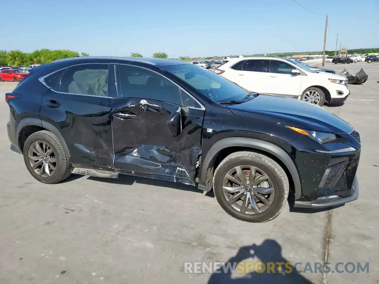4 Photograph of a damaged car JTJSARBZ1M2191862 LEXUS NX 2021