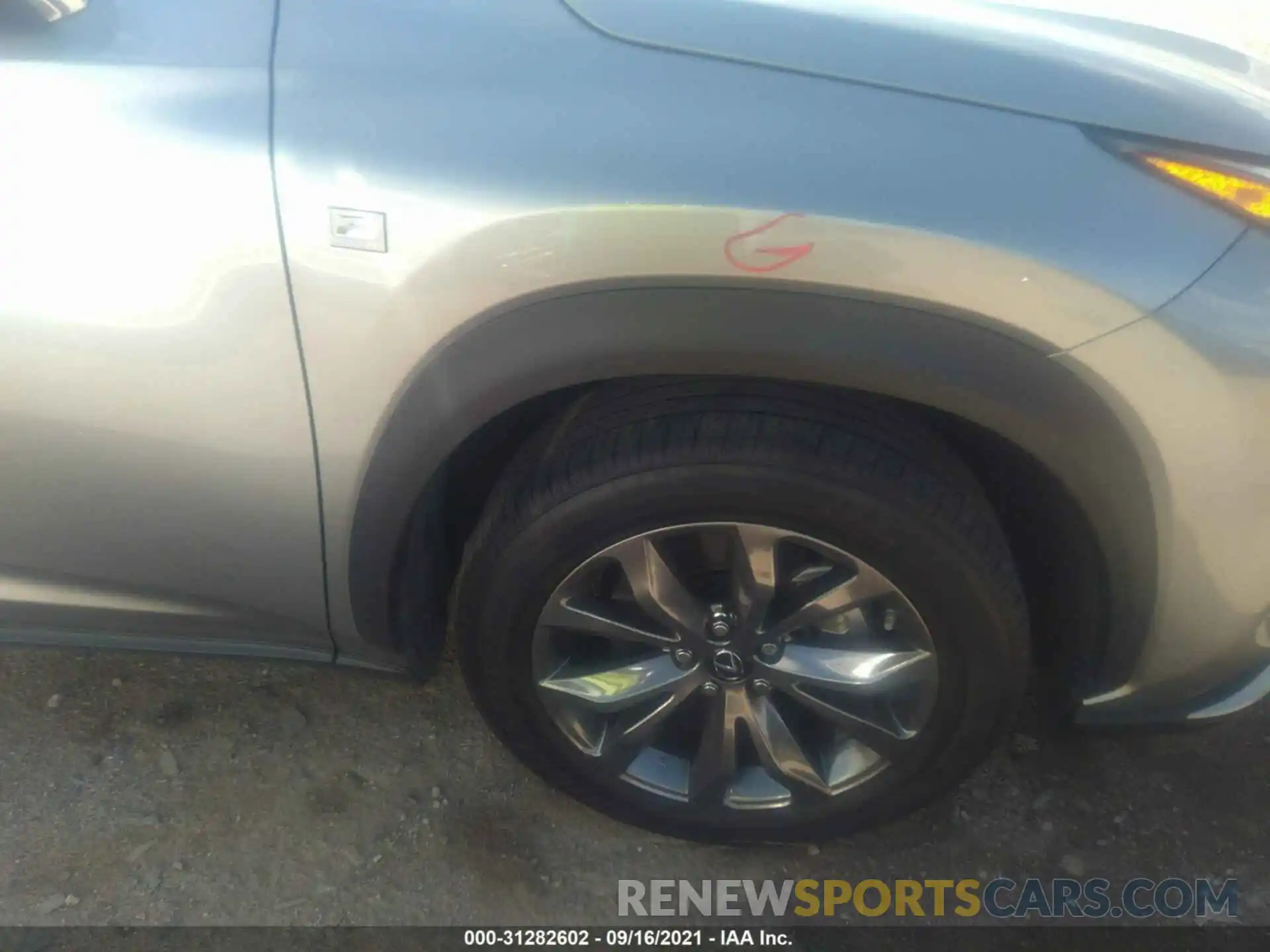 14 Photograph of a damaged car JTJSARBZ2M2183396 LEXUS NX 2021