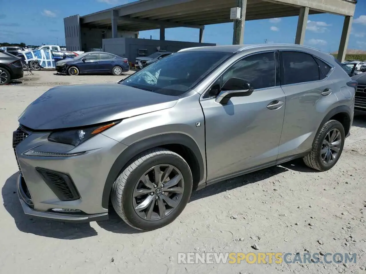 1 Photograph of a damaged car JTJSARBZ2M2183995 LEXUS NX 2021