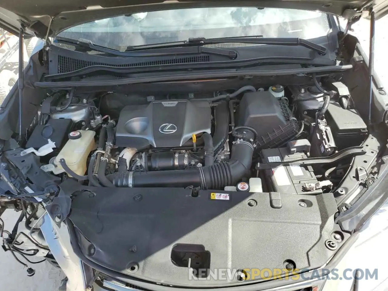 12 Photograph of a damaged car JTJSARBZ2M2183995 LEXUS NX 2021