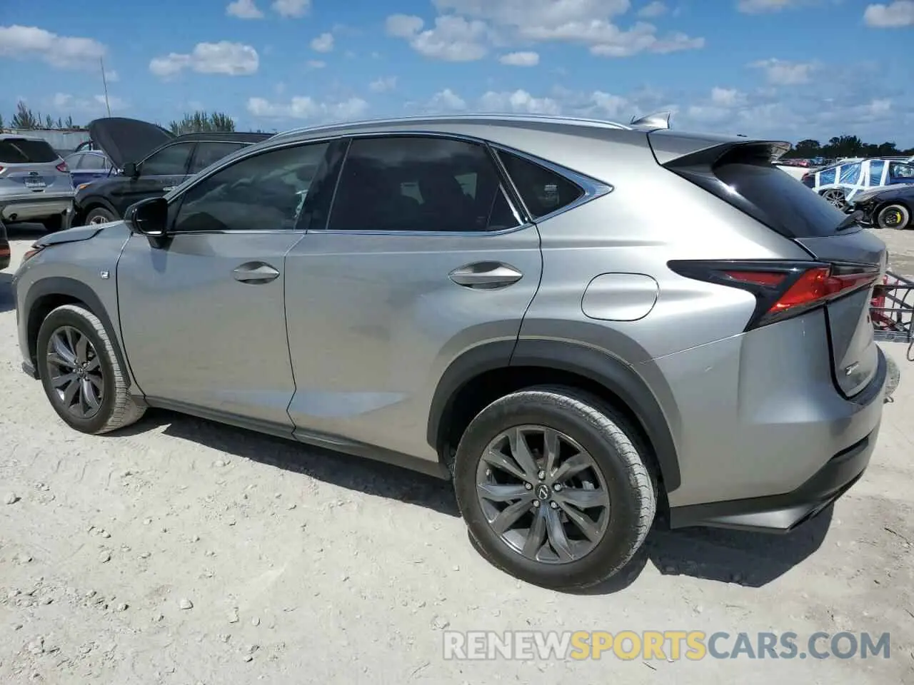 2 Photograph of a damaged car JTJSARBZ2M2183995 LEXUS NX 2021