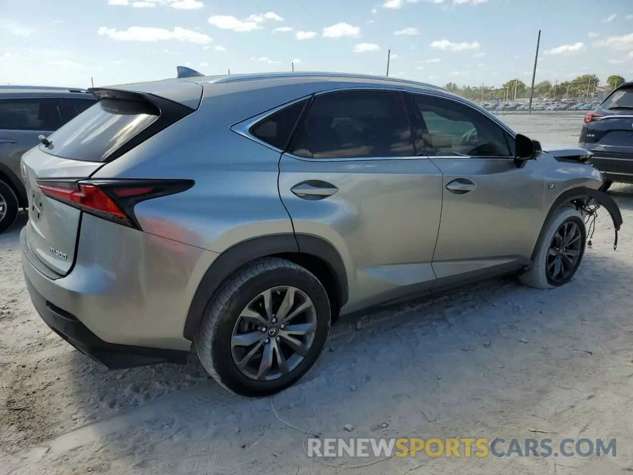 3 Photograph of a damaged car JTJSARBZ2M2183995 LEXUS NX 2021