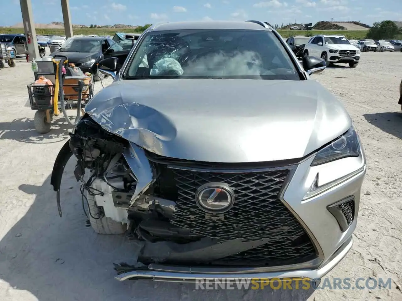 5 Photograph of a damaged car JTJSARBZ2M2183995 LEXUS NX 2021