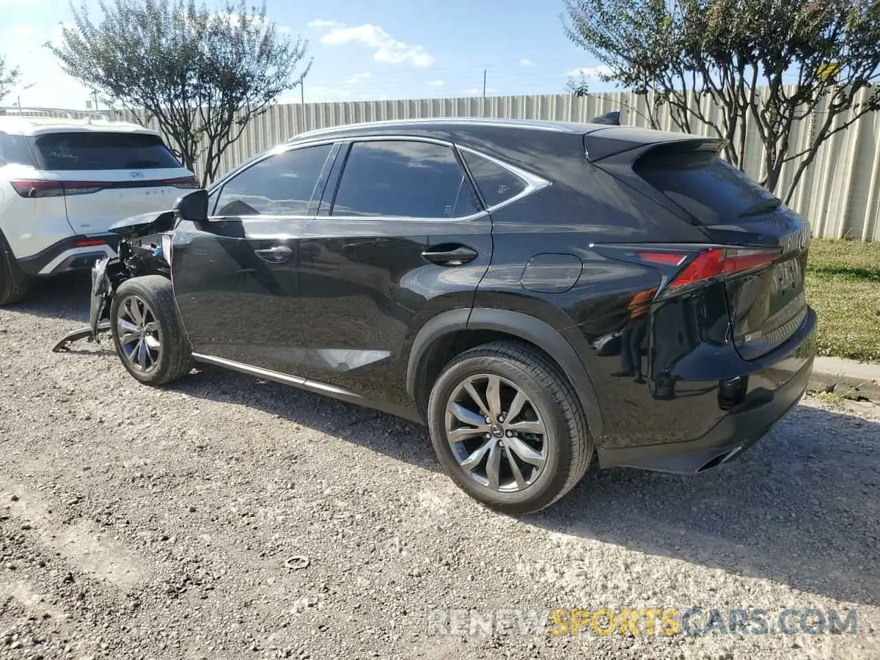 2 Photograph of a damaged car JTJSARBZ2M2185004 LEXUS NX 2021