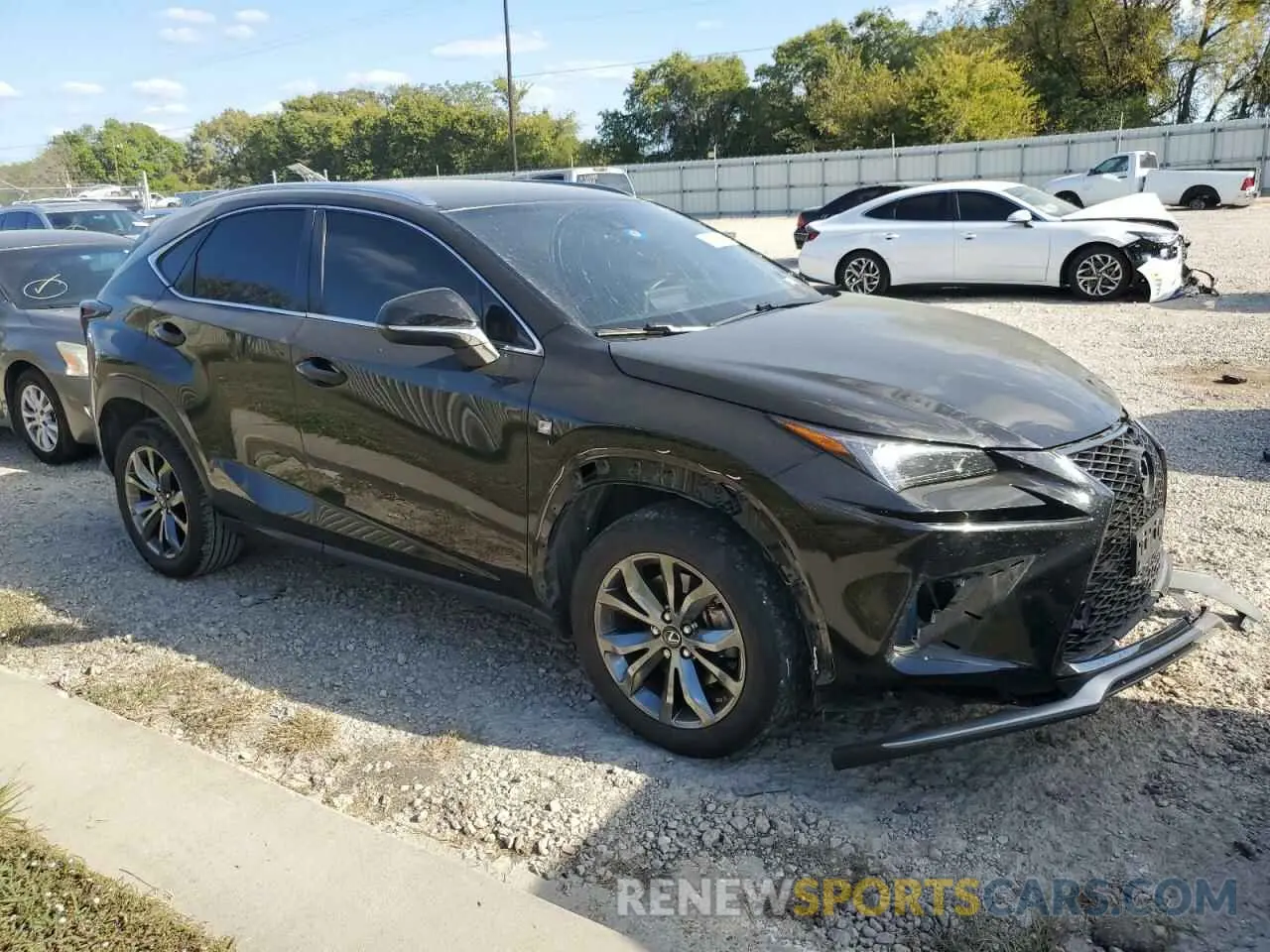 4 Photograph of a damaged car JTJSARBZ2M2185004 LEXUS NX 2021