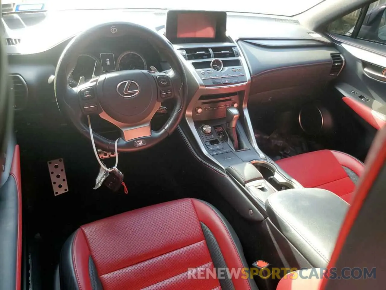 8 Photograph of a damaged car JTJSARBZ2M2185004 LEXUS NX 2021