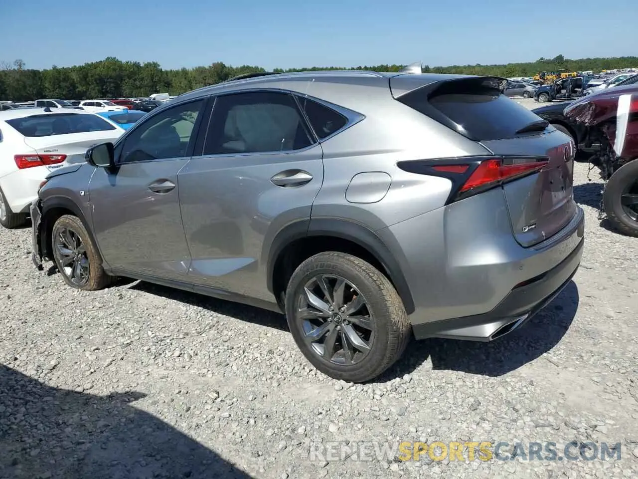 2 Photograph of a damaged car JTJSARBZ2M2191367 LEXUS NX 2021