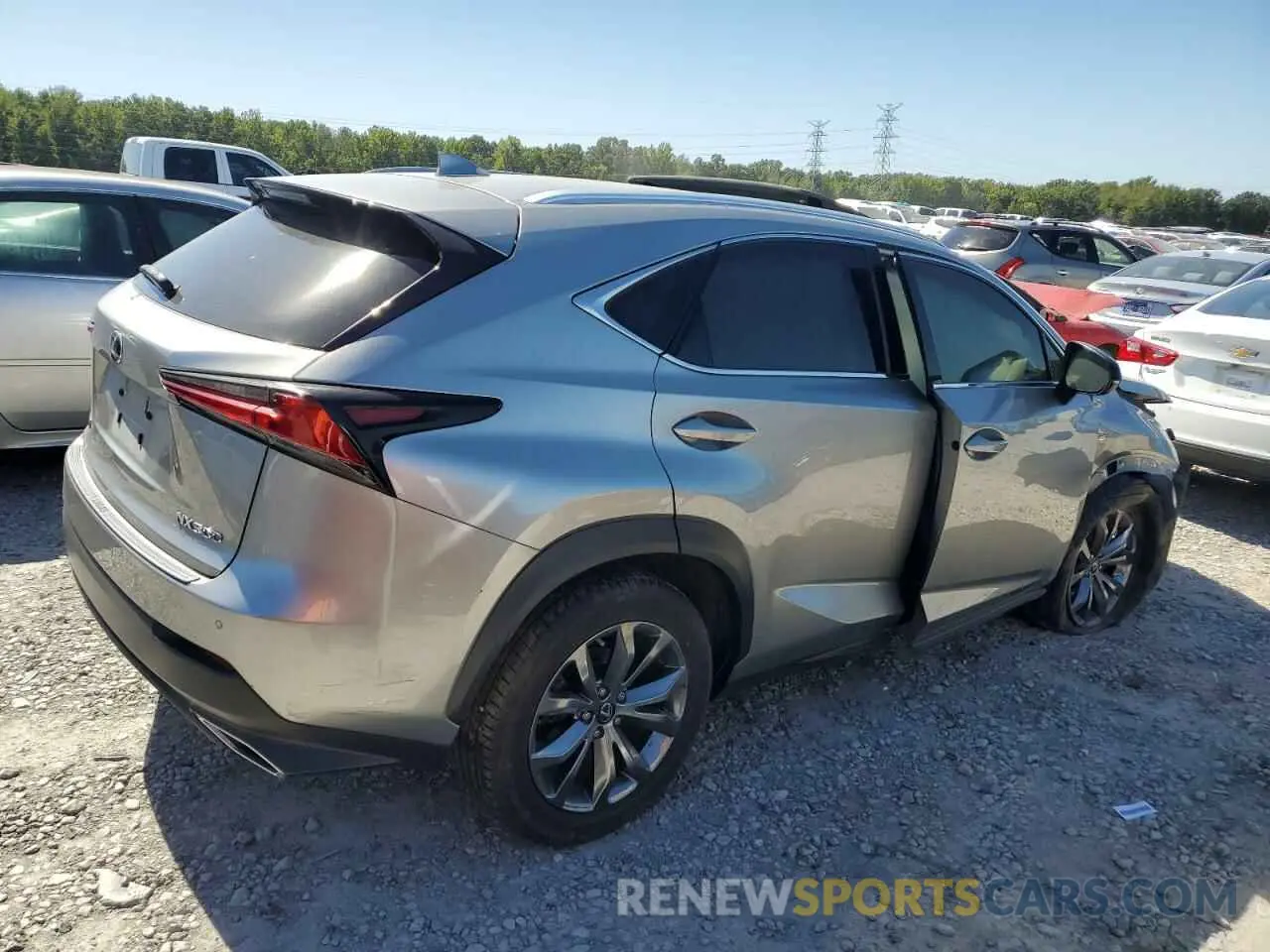 3 Photograph of a damaged car JTJSARBZ2M2191367 LEXUS NX 2021