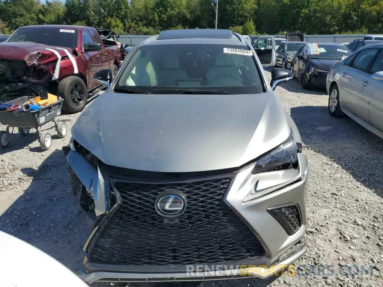 5 Photograph of a damaged car JTJSARBZ2M2191367 LEXUS NX 2021