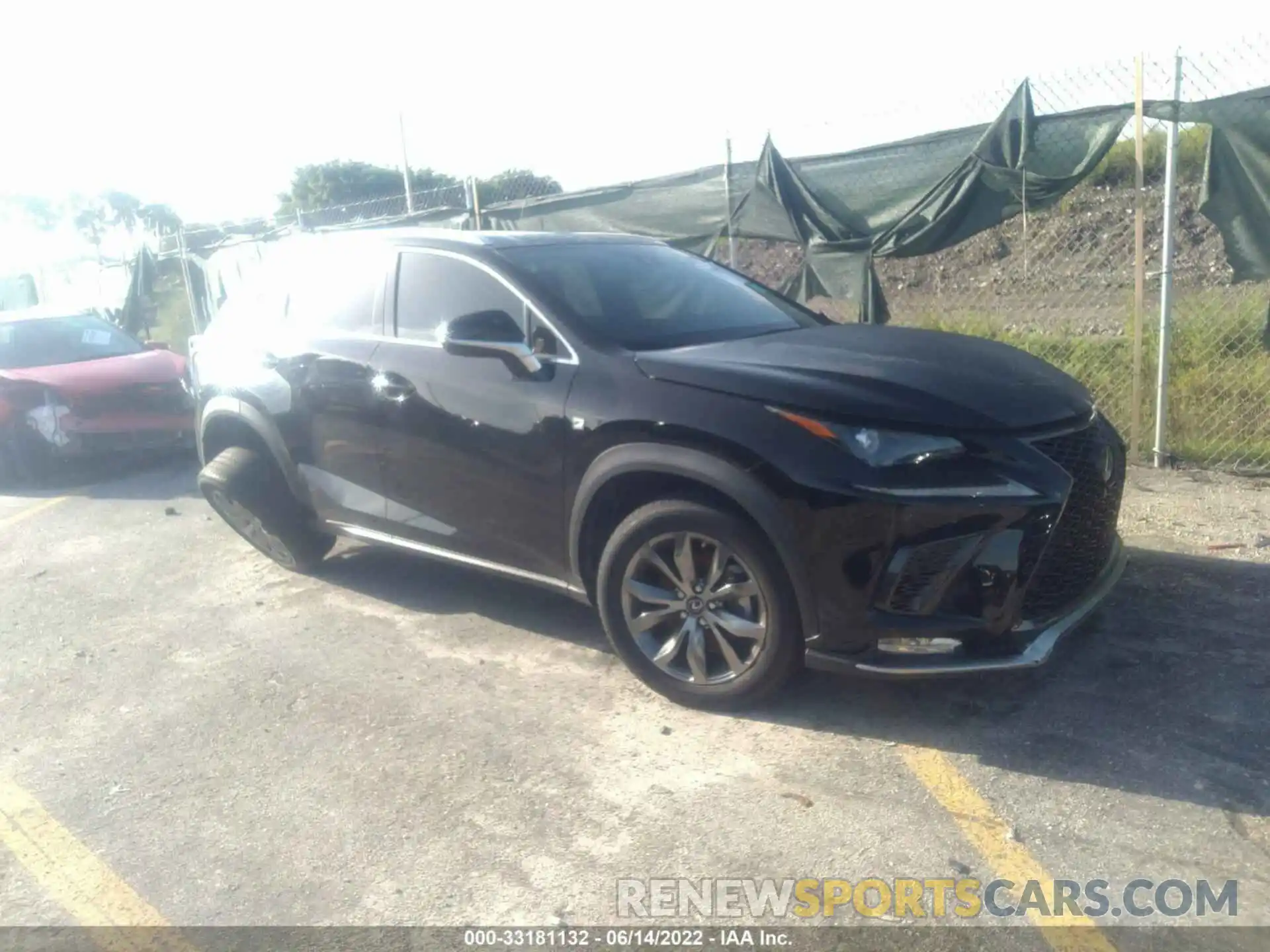 1 Photograph of a damaged car JTJSARBZ2M2199470 LEXUS NX 2021