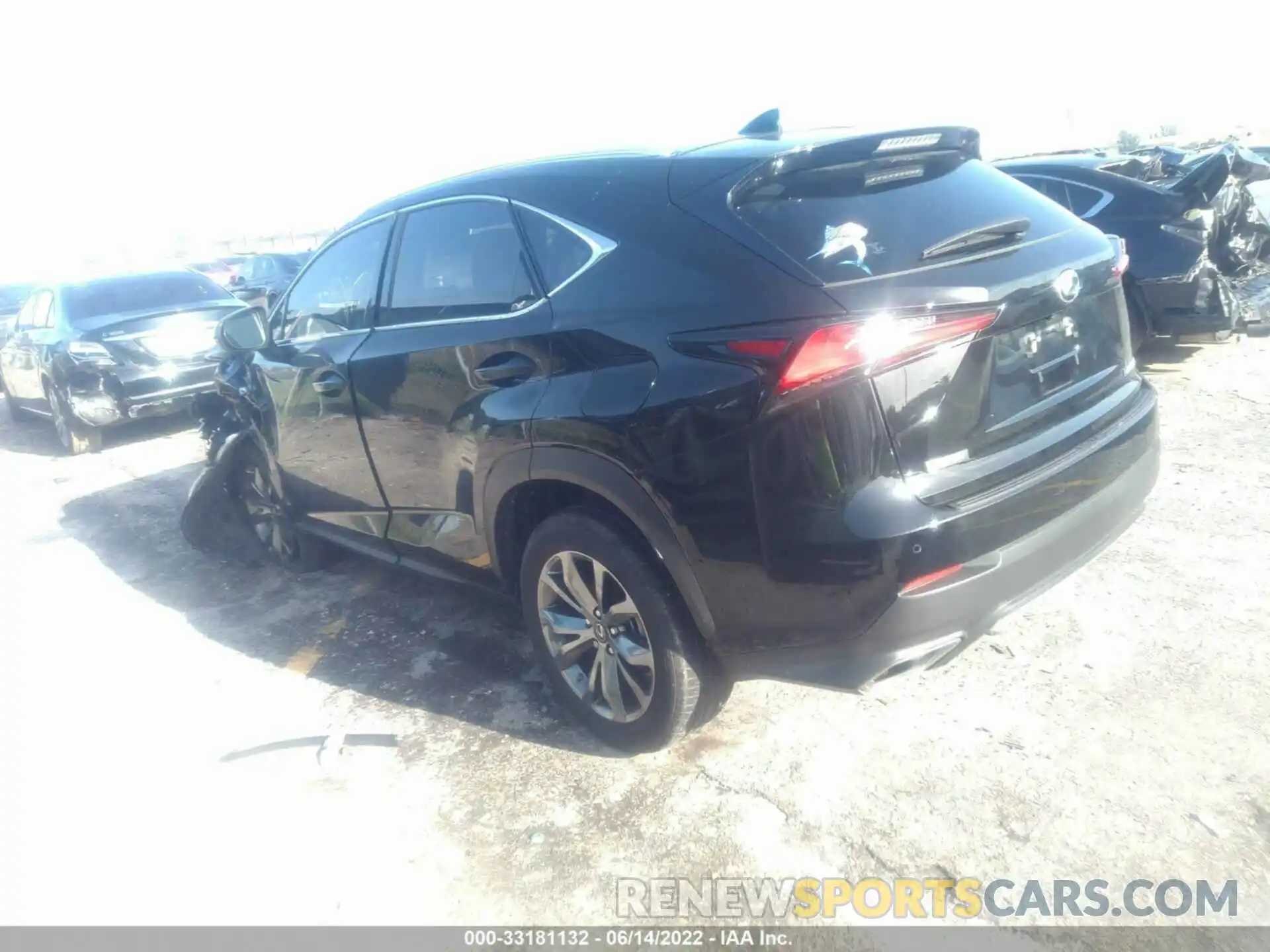 3 Photograph of a damaged car JTJSARBZ2M2199470 LEXUS NX 2021