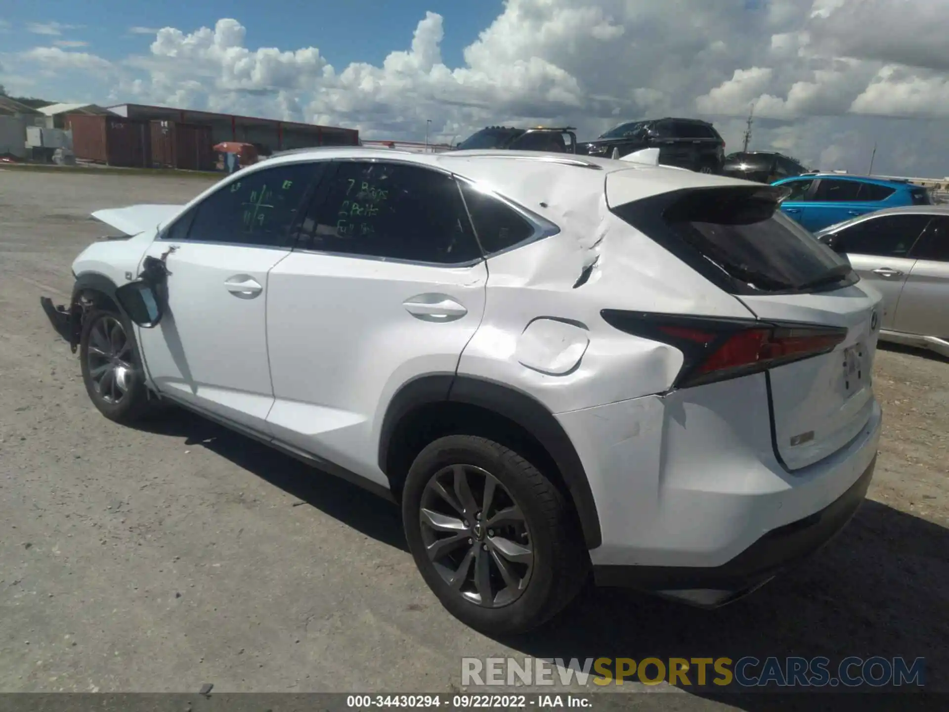 3 Photograph of a damaged car JTJSARBZ2M5025753 LEXUS NX 2021