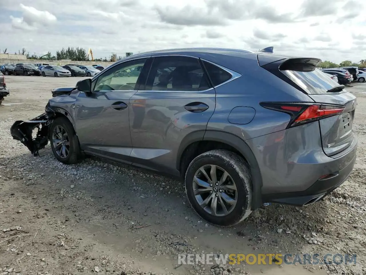 2 Photograph of a damaged car JTJSARBZ3M2200206 LEXUS NX 2021