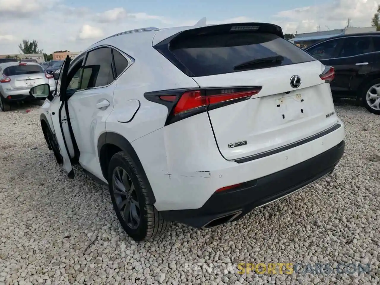 3 Photograph of a damaged car JTJSARBZ3M5023915 LEXUS NX 2021