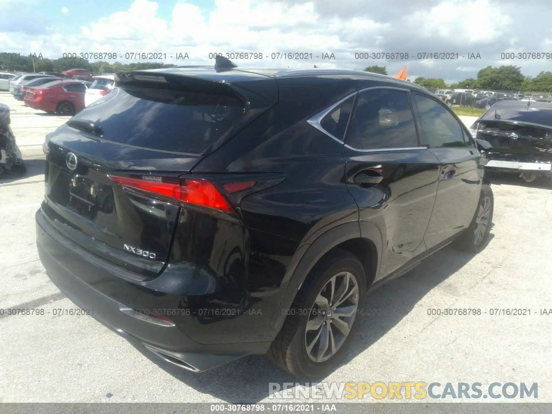 4 Photograph of a damaged car JTJSARBZ4M2184761 LEXUS NX 2021