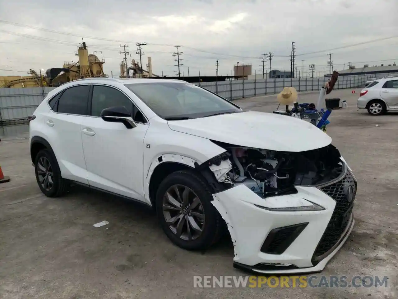 1 Photograph of a damaged car JTJSARBZ4M2191404 LEXUS NX 2021