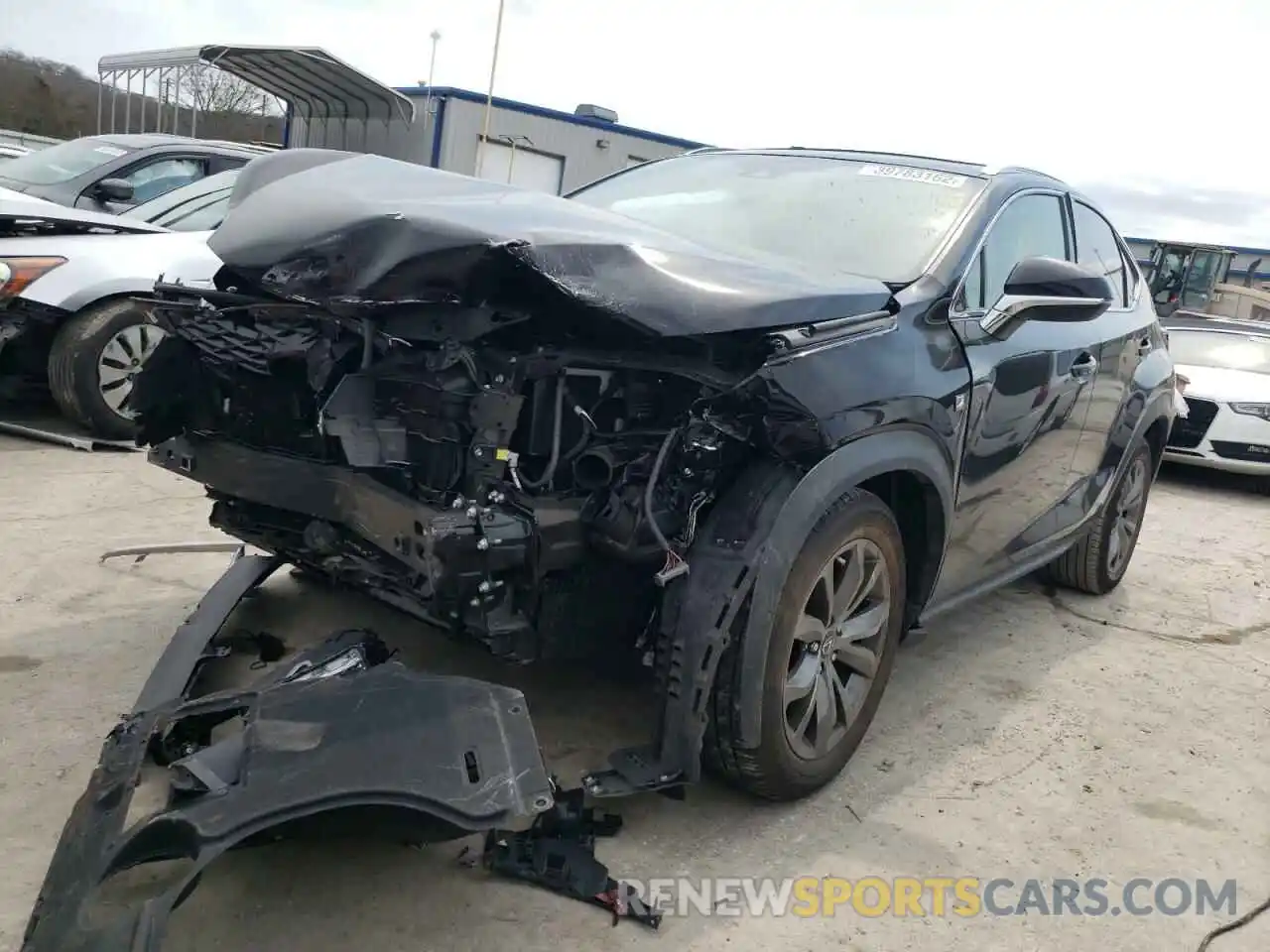 2 Photograph of a damaged car JTJSARBZ5M2179956 LEXUS NX 2021