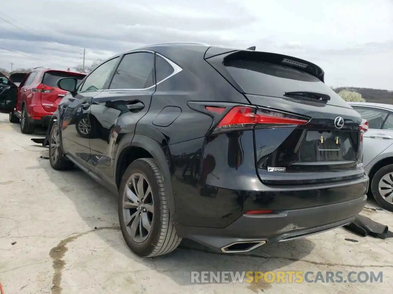 3 Photograph of a damaged car JTJSARBZ5M2179956 LEXUS NX 2021