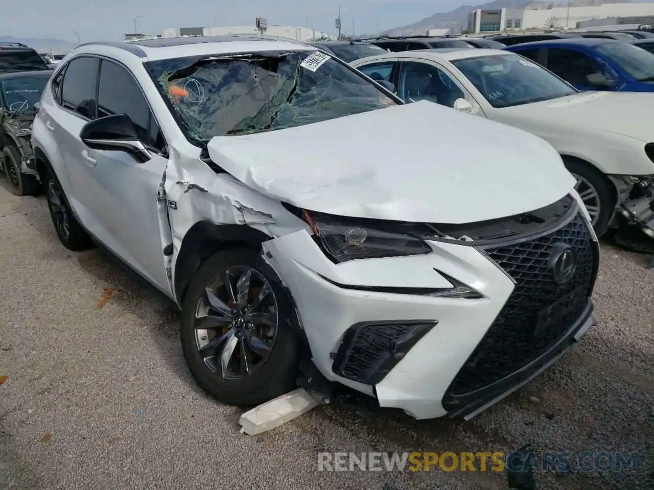 1 Photograph of a damaged car JTJSARBZ5M2192190 LEXUS NX 2021