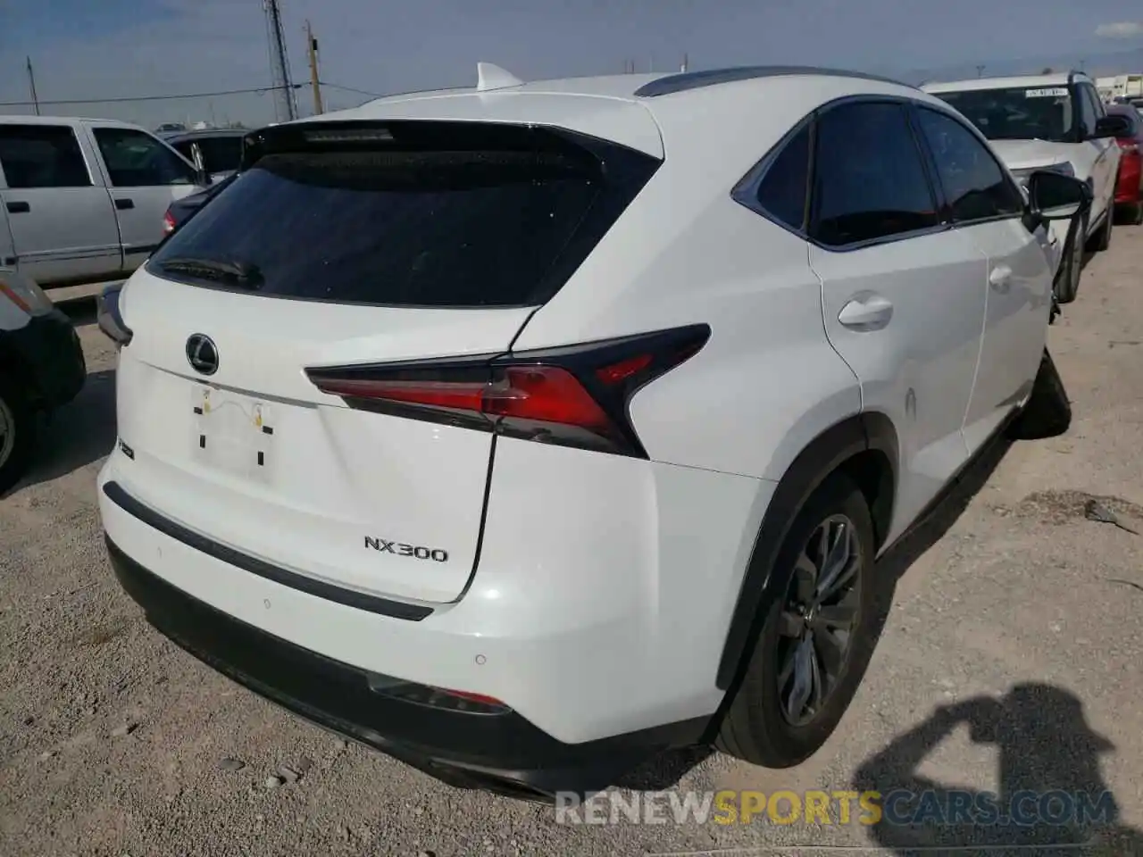 4 Photograph of a damaged car JTJSARBZ5M2192190 LEXUS NX 2021