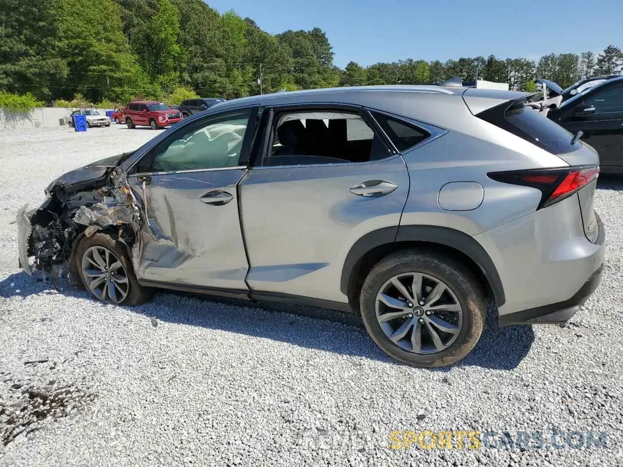 2 Photograph of a damaged car JTJSARBZ5M2197860 LEXUS NX 2021