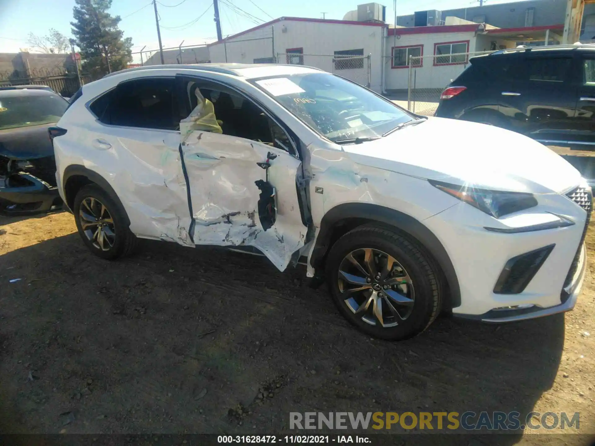 1 Photograph of a damaged car JTJSARBZ5M2200045 LEXUS NX 2021