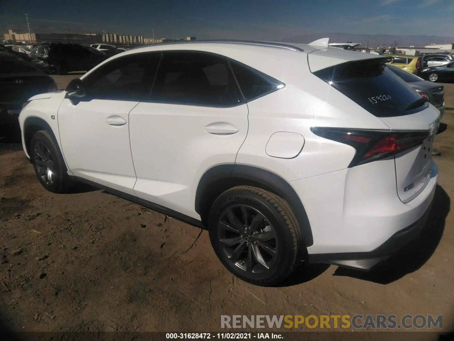 3 Photograph of a damaged car JTJSARBZ5M2200045 LEXUS NX 2021