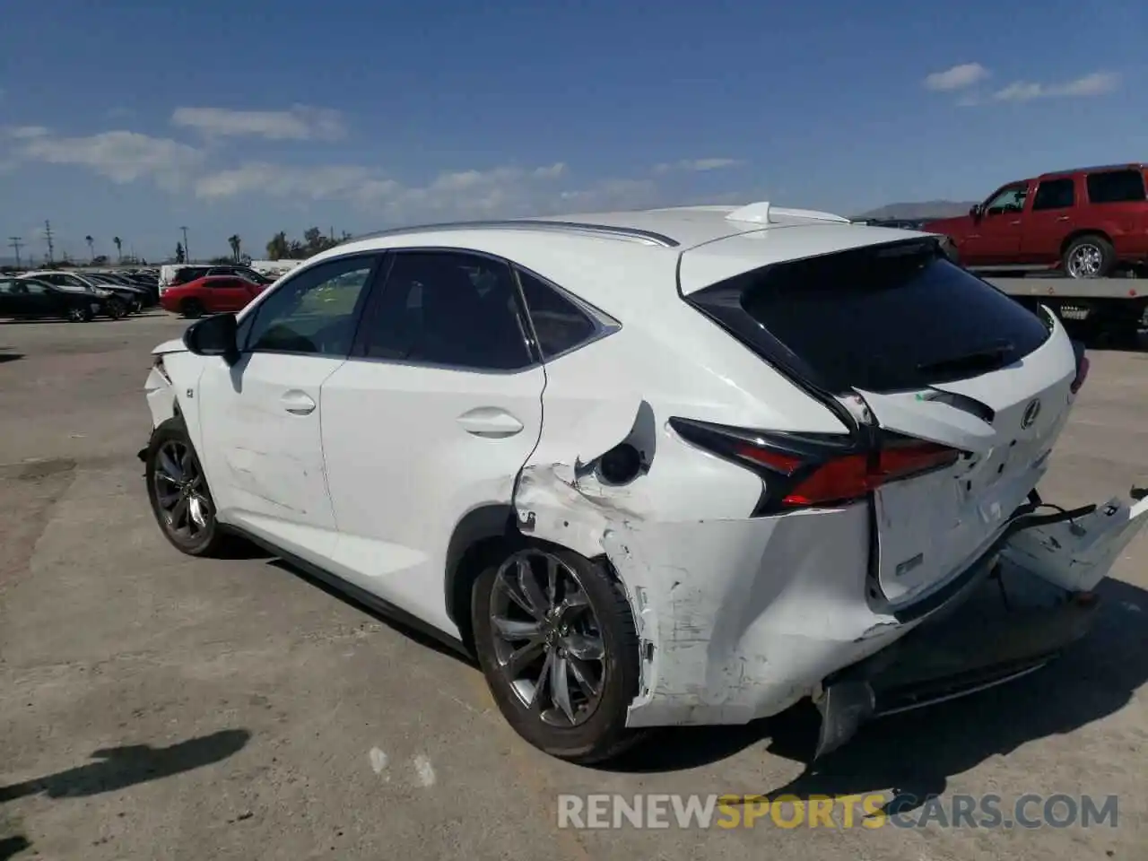 3 Photograph of a damaged car JTJSARBZ6M5028008 LEXUS NX 2021