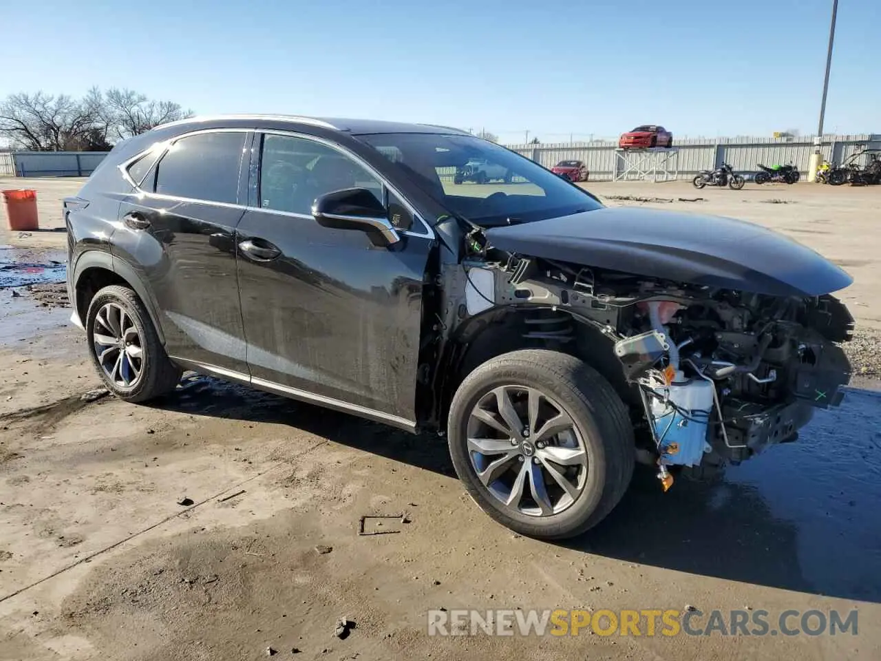 4 Photograph of a damaged car JTJSARBZ7M2183975 LEXUS NX 2021