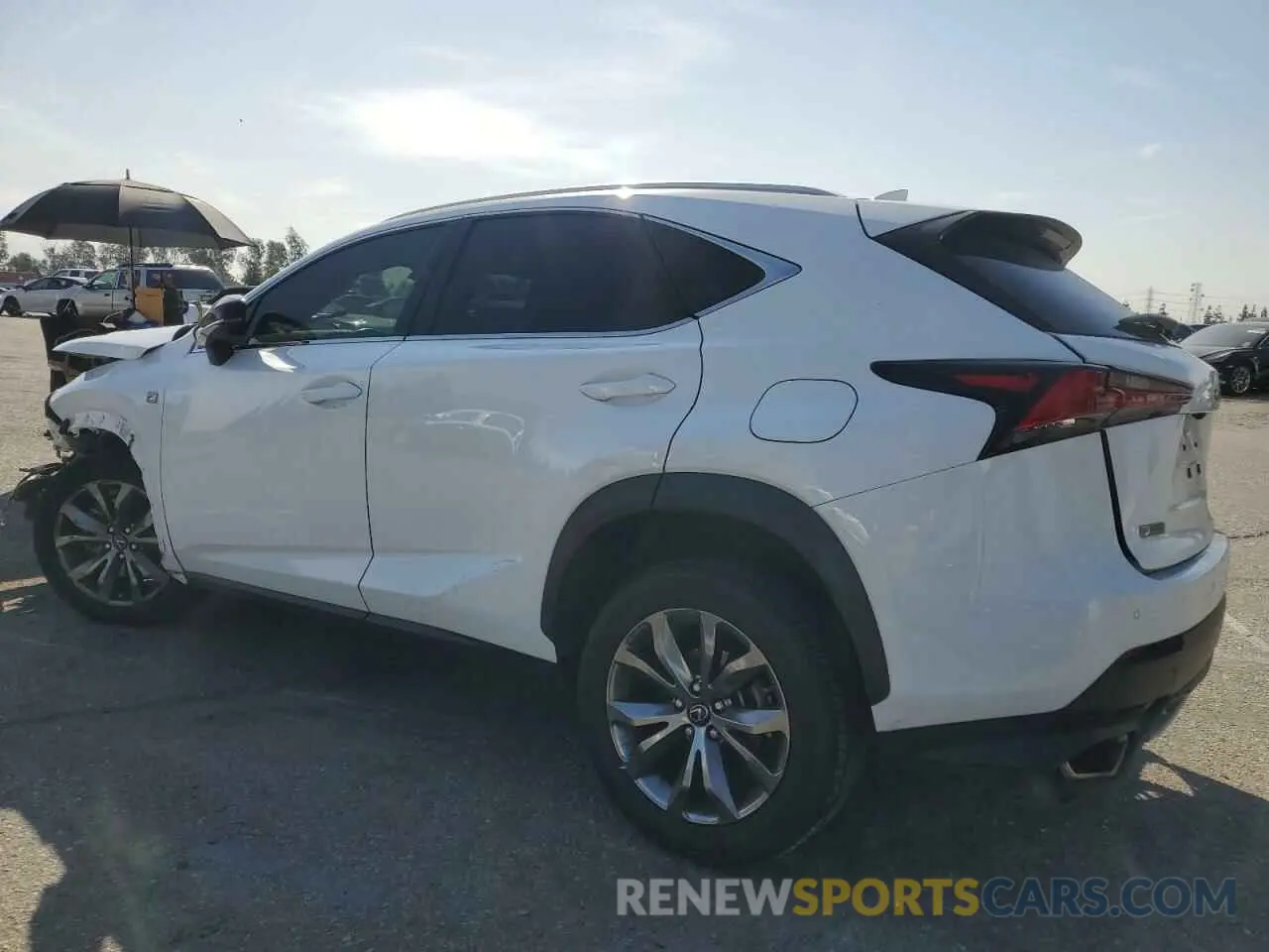 2 Photograph of a damaged car JTJSARBZ7M2188514 LEXUS NX 2021