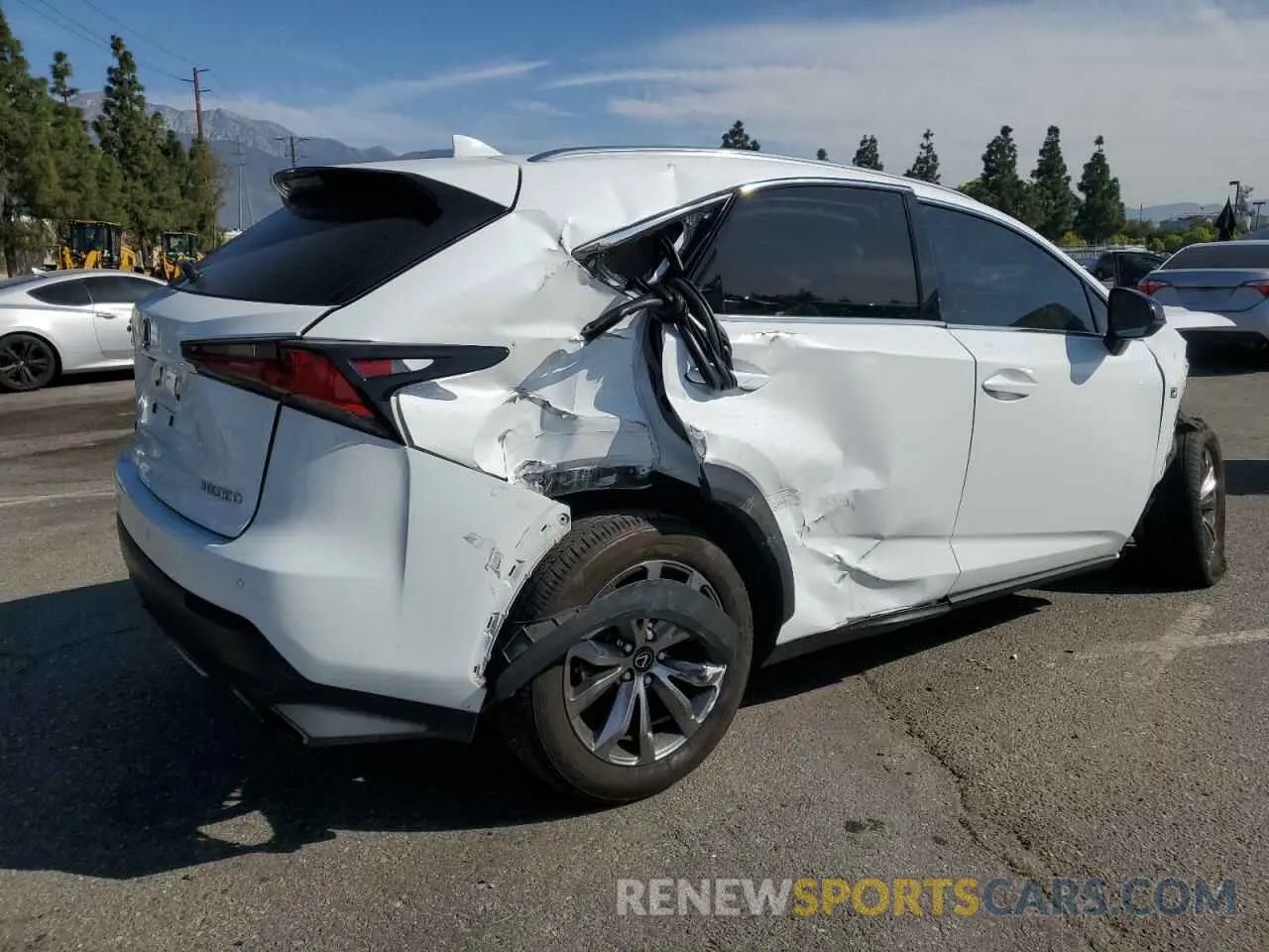 3 Photograph of a damaged car JTJSARBZ7M2188514 LEXUS NX 2021