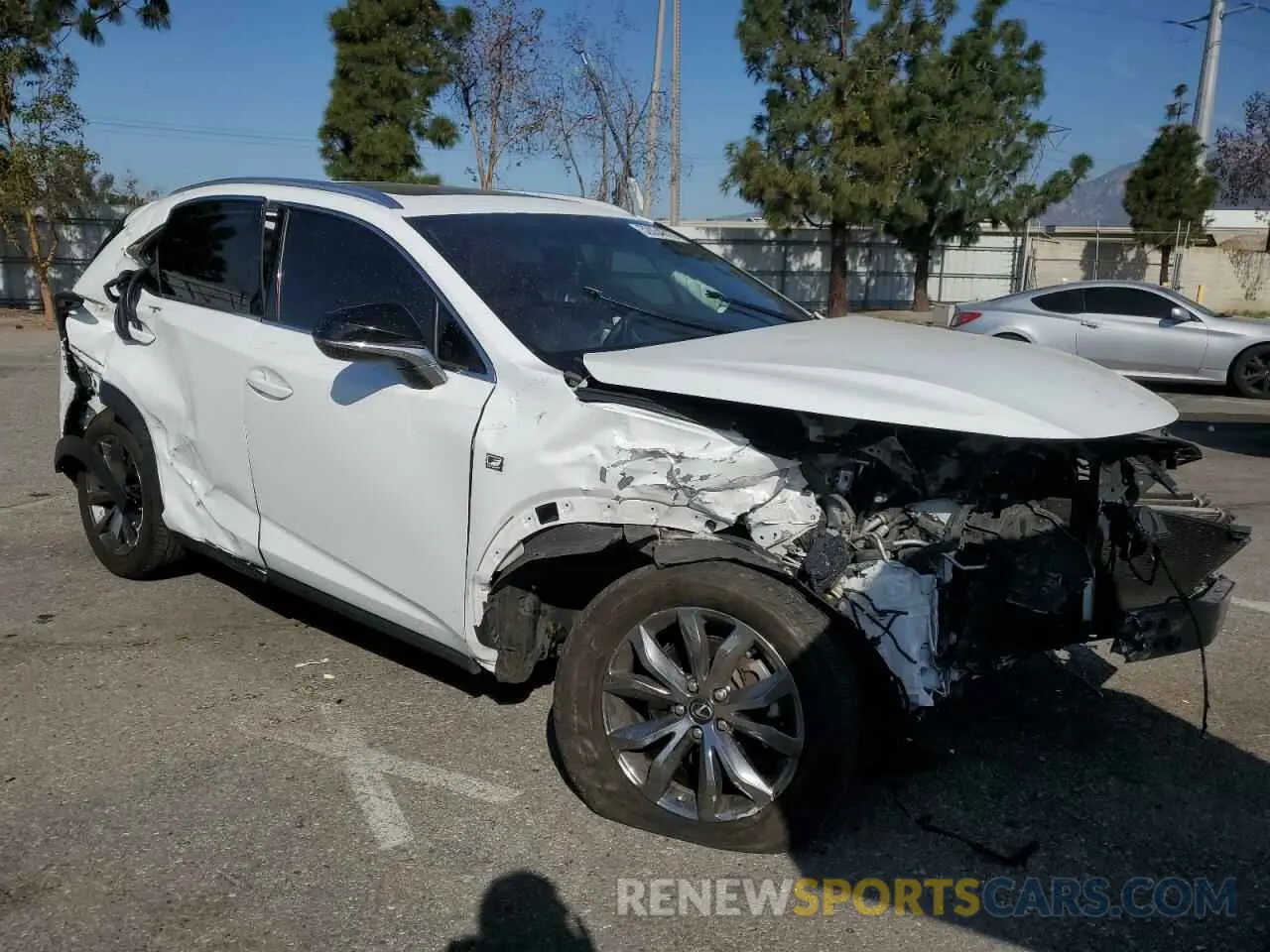 4 Photograph of a damaged car JTJSARBZ7M2188514 LEXUS NX 2021