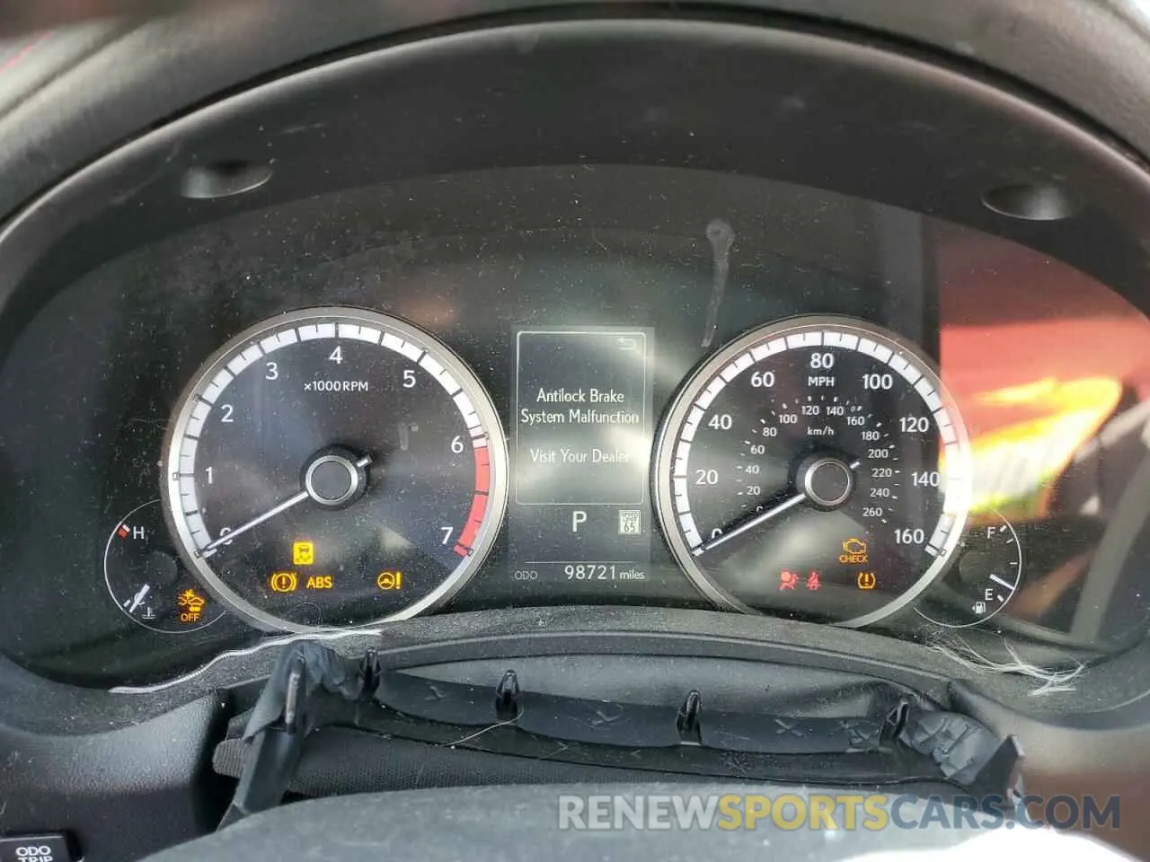 9 Photograph of a damaged car JTJSARBZ7M2188514 LEXUS NX 2021