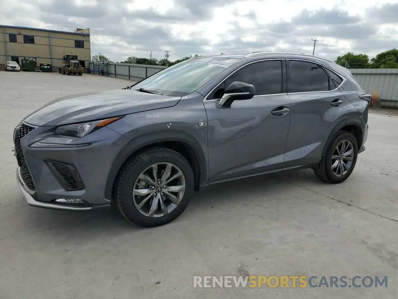 1 Photograph of a damaged car JTJSARBZ7M2194877 LEXUS NX 2021