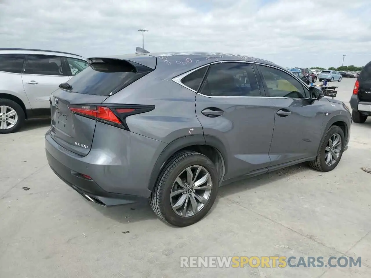 3 Photograph of a damaged car JTJSARBZ7M2194877 LEXUS NX 2021